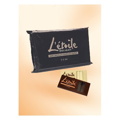 Chocolat blanc de couverture PMC